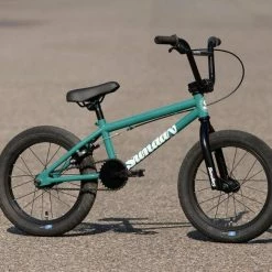 Vélo BMX Enfant Sunday Blueprint 16" Bleu Menthe - 2022 -Vélos Soldes Boutique velo bmx enfant sunday blueprint 16 bleu menthe 2022 1