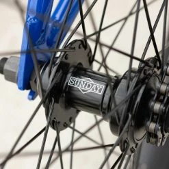 Vélo BMX Sunday Blueprint 20,5" Bleu - 2022 -Vélos Soldes Boutique velo bmx sunday blueprint 205 bleu 2022 4