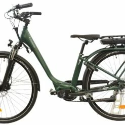 Vélo De Ville Electrique Exs Chantenay Vert Foncé - 2021 -Vélos Soldes Boutique velo de ville electrique exs chantenay vert fonce 2021 1