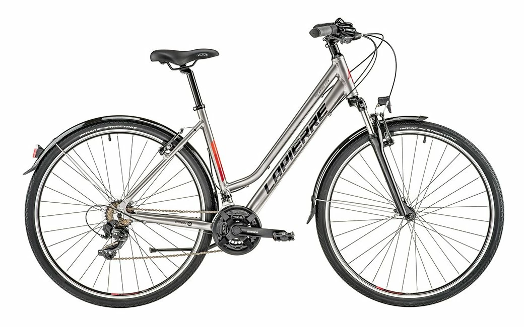 Vélo De Ville Lapierre Trekking 1.0 Femme Gris - 2022 3 Vélo De Ville Lapierre Trekking 1.0 Femme Gris - 2022