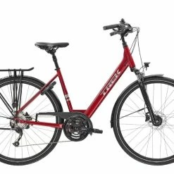Vélo De Ville Trek Verve 2 Equipé Femme Rouge - 2022