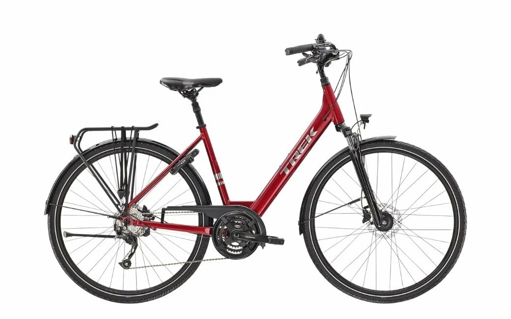 Vélo De Ville Trek Verve 2 Equipé Femme Rouge - 2022 3 Vélo De Ville Trek Verve 2 Equipé Femme Rouge - 2022