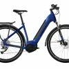 Vélo électrique Haibike Trekking 4 Low 500Wh Bleu - 2022 -Vélos Soldes Boutique velo electrique haibike trekking 4 low 500wh bleu 2022