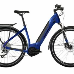 Vélo électrique Haibike Trekking 4 Low 500Wh Bleu - 2022