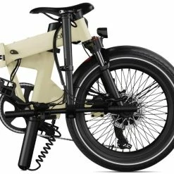 Vélo électrique Pliant EOVOLT Afternoon 378Wh Beige - 2023 -Vélos Soldes Boutique velo electrique pliant eovolt afternoon 378wh beige 2023 2