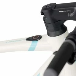Vélo Fitness électrique LAPIERRE E-Sensium 2.2 Femme Blanc/Bleu - 2022 -Vélos Soldes Boutique velo fitness electrique lapierre e sensium 22 femme blancbleu 2022 3
