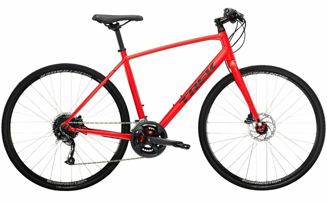 Vélo Fitness Trek FX 2 Disc Rouge - 2023 3 Vélo Fitness Trek FX 2 Disc Rouge - 2023