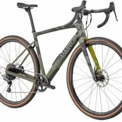 Vélo Gravel Specialized Diverge Comp Carbon Vert/Gris - 2022 -Vélos Soldes Boutique velo gravel specialized diverge comp carbon vertgris 2022 2