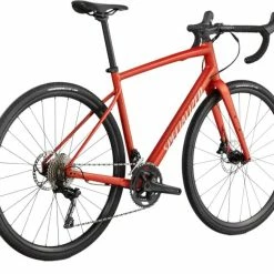 Vélo Gravel SPECIALIZED Diverge Elite E5 Rouge - 2022 -Vélos Soldes Boutique velo gravel specialized diverge elite e5 rouge 2022 2
