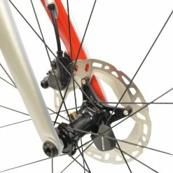 Vélo Route CANNONDALE SuperSix EVO Carbon Disc Ultegra Di2 Gris/Rouge - 2022 -Vélos Soldes Boutique velo route cannondale supersix evo carbon disc ultegra di2 grisrouge 2022 5