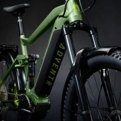 VTC électrique Haibike Adventr FS 8 Vert - 630Wh - 2022 -Vélos Soldes Boutique vtc electrique haibike adventr fs 8 vert 630wh 2022 5