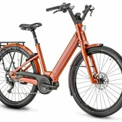 Moustache Bikes VTC électrique Moustache Lundi 27.3 Orange 500Wh - 2021 -Vélos Soldes Boutique vtc electrique moustache lundi 273 orange 500wh 2021 2