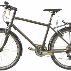 VTC Histoire Bike Voyageuse Classique 26" Gris Foncé - 2022 -Vélos Soldes Boutique vtc histoire bike voyageuse classique 26 gris fonce 2022 1