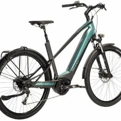 VTC Sunn Urb Sleek Vert/Noir 400Wh Femme - 2022 -Vélos Soldes Boutique vtc sunn urb sleek vertnoir 400wh femme 2022 1