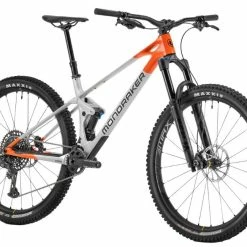 VTT MONDRAKER Raze Carbon R Gris/Orange - 2023 -Vélos Soldes Boutique vtt mondraker raze carbon r grisorange 2023 1