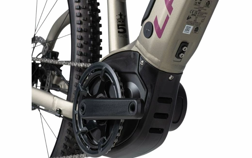 VTTAE Lapierre Overvolt HT 5.5 Mix (27.5) Beige/Rose 500Wh Femme – 2022 7 VTTAE Lapierre Overvolt HT 5.5 Mix (27.5) Beige/Rose 500Wh Femme – 2022 – Image 5