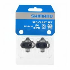 Cales Pédales Automatiques Shimano SPD SM-SH56 Argent Sans Plaque - Y41S98100