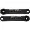 Manivelles Rotor Aldhu 3D+ 172.5 Mm - Noires -Vélos Soldes Boutique manivelles rotor aldhu 3d 1725 mm noires