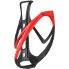 Porte Bidon SPECIALIZED RIB Cage II - Noir Mat/Rouge -Vélos Soldes Boutique porte bidon specialized rib cage ii noir matrouge